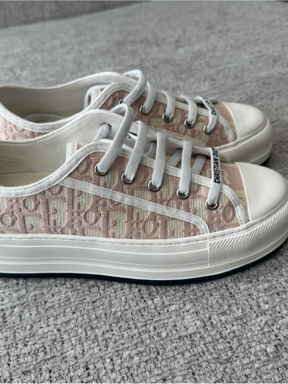 B23 low-top Pink Logo-Print Low-Top Sneaker
